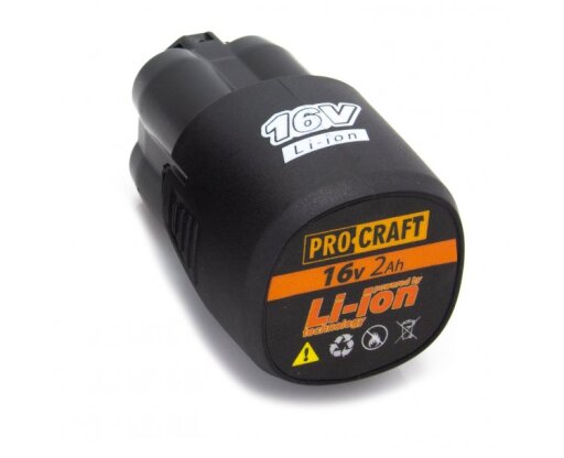 Akumulátorová batéria, 16 V Li-ion, 2000 mAh Procraft 16/2 - 1