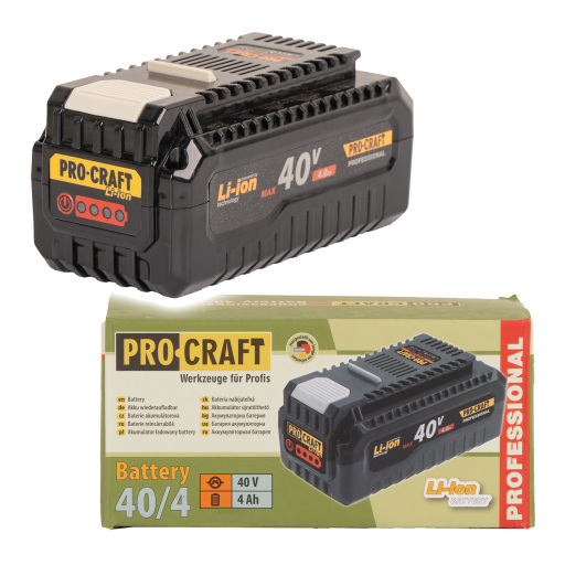 Akumulátor 40V Li-ion, 4000mAh Procraft 40/4 - 1