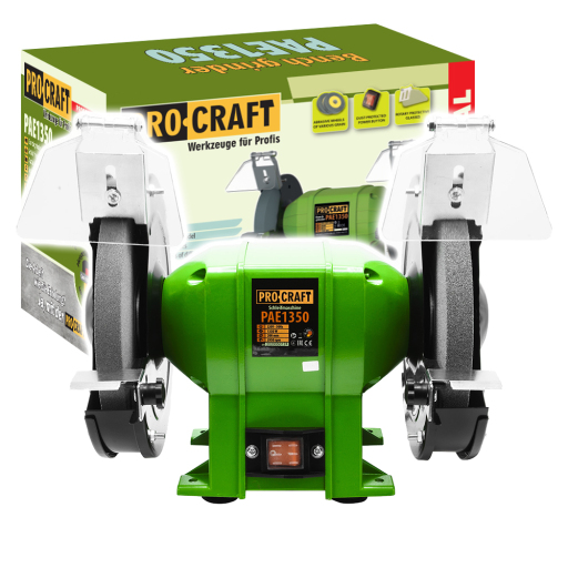 Dvojkotúčová stolová brúska PROCRAFT PAE1350, 170 W - 1