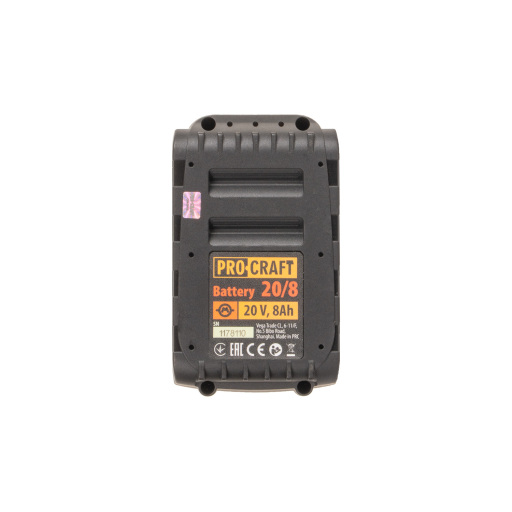Akumulátor 20V Li-ion, 8000mAh Procraft 20/8 - 4