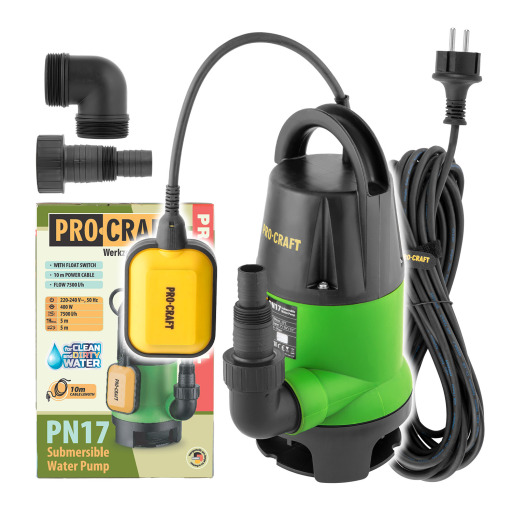 Ponorné čerpadlo do vodnej nádrže Procraft PN17 - 1