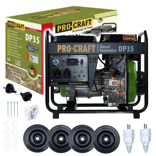 Dieselová elektráreň Procraft DP35 - 1