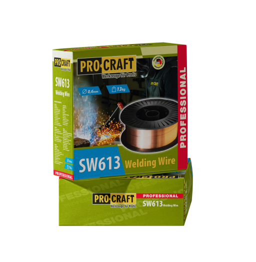 Zvárací drôt Procraft SW613 / Nomenklatúra č. 7229 20 00 00 - 1
