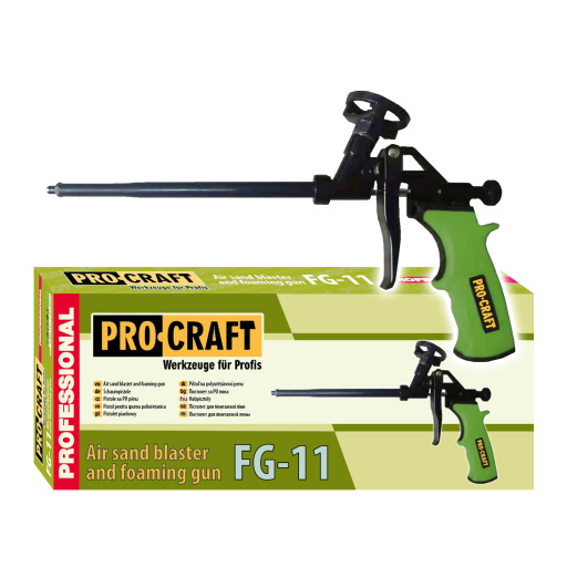 Pistole na PU pěnu s teflonovým povrchem KOMFORT Procraft FG11 - 1