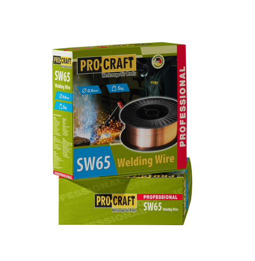 Zvárací drôt Procraft SW65 / Nomenklatúra č. 7229 20 00 00 - 1