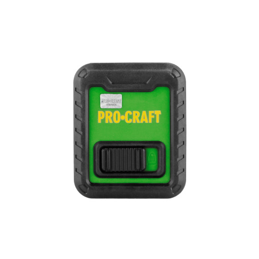 Procraft LE-2D Zelený čiarový laser, krížový samonivelačný - 5