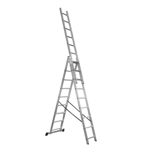 Trojdielny hliníkový rebrík 3x9 Procraft PLA3.592 - 1