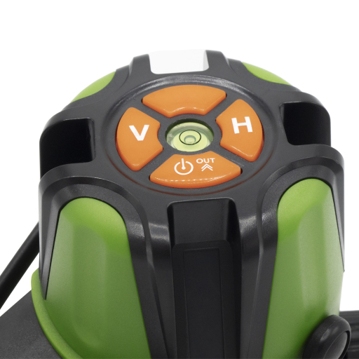 Procraft LE-3D Zelený čiarový laser, krížová samonivelačná rovina - 7