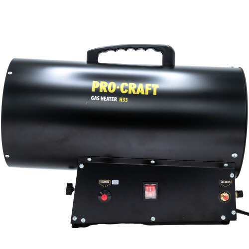 Plynový teplovzdušný ohrievač Procraft H33 - 14