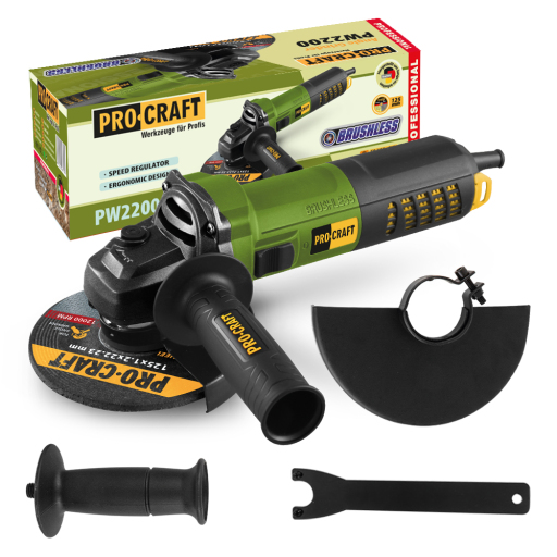 Uhlová brúska Procraft PW2200 - 1