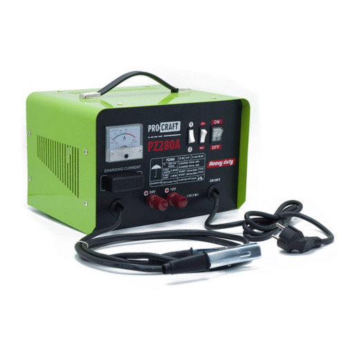 Nabíjačka autobatérií so štartovacím napájaním Procraft PZ280A - 8