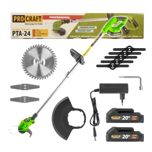 Aku vyžínač ProCraft PTA24 - 1