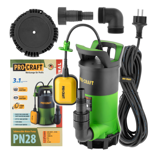 Ponorné čerpadlo Procraft PN28 - 24