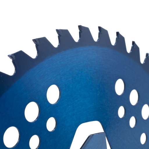 Nôž krovinorezu (kotúč) (D255*25.4) 40T pobedit (blue) PROCRAFT - 4