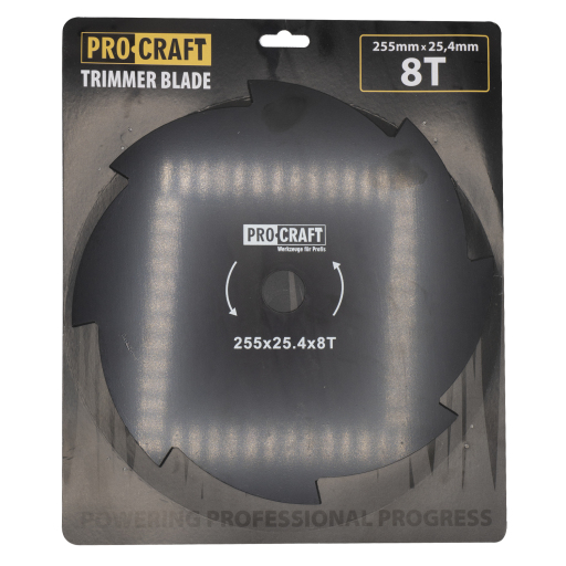 Nôž krovinorezu (kotúč) (D255*25,4) 8T PROCRAFT - 4