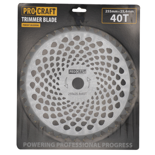 Nôž krovinorezu (kotúč) (D255*25.4) 40T will win PROCRAFT - 4