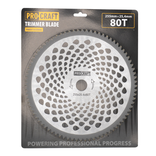 Nôž krovinorezu (kotúč) (D255*25,4) 80T will win PROCRAFT - 4