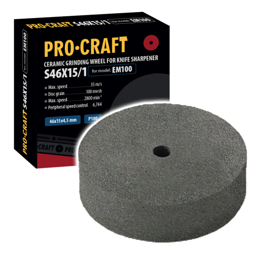 Brúsny kotúč pre brúsku nožov Procraft S46x15 / 1 / EM100 - 1