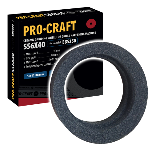 Brúsny kotúč pre vrták s56x40 / EBS250 - 1