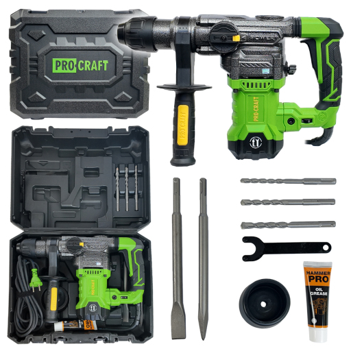 Procraft BH1800 kombinované vŕtacie a sekacie kladivo - 1