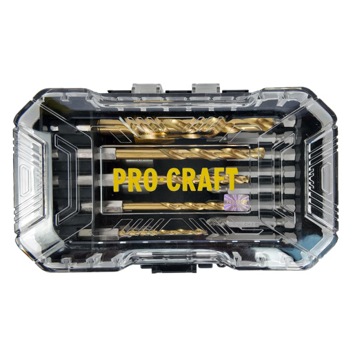 18-dielna sada vrtákov a bitov Procraft DBS-18, S2 - 8