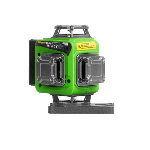 Procraft LE-4GL Zelený čiarový laser, krížová samonivelačná rovina - 18