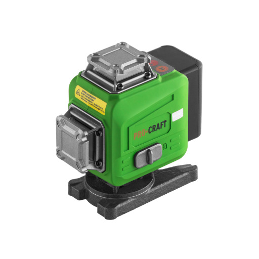 Procraft LE-4GL Zelený čiarový laser, krížová samonivelačná rovina - 23