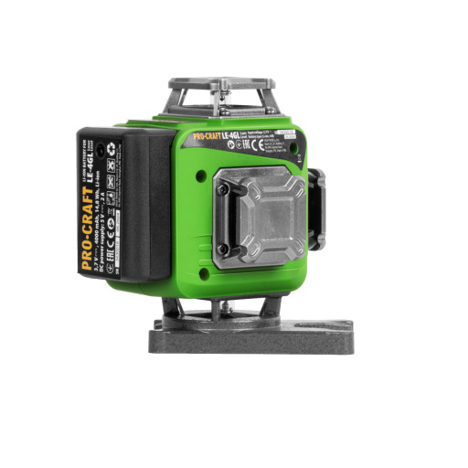 Procraft LE-4GL Zelený čiarový laser, krížová samonivelačná rovina - 20