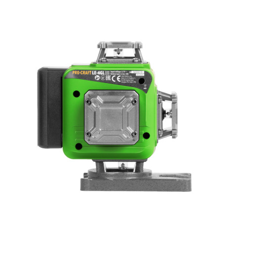 Procraft LE-4GL Zelený čiarový laser, krížová samonivelačná rovina - 19