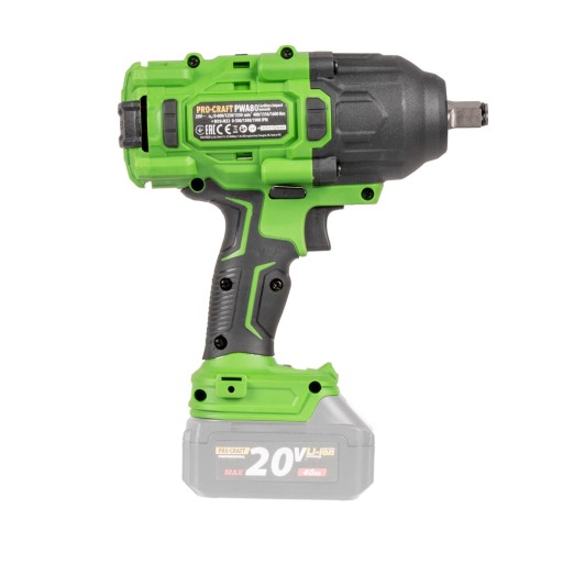 Aku rázový kľúč Procraft PWA80 (bez akumulátora a nabíjačky) - 3