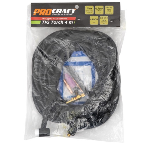 Zvárací horák tig 4 mm Procraft Industrial - 22