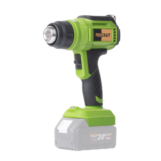Akumulátorová teplovzdušná pištoľ Procraft PH20bb (bez akumulátora a nabíjačky) - 12