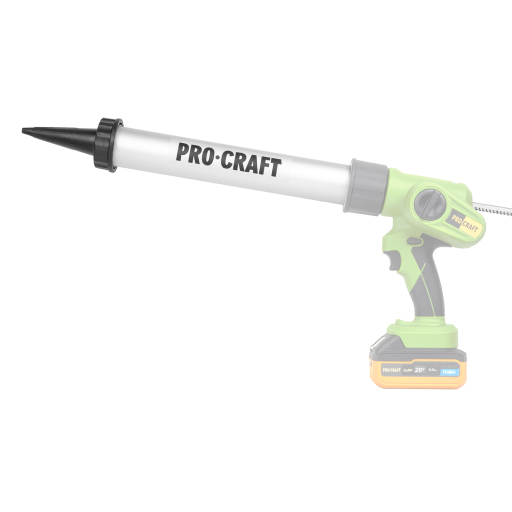 Hliníková rúrka Procraft TH60020 pre tesniacu pištoľ (bez batérie a nabíjačky) - 2