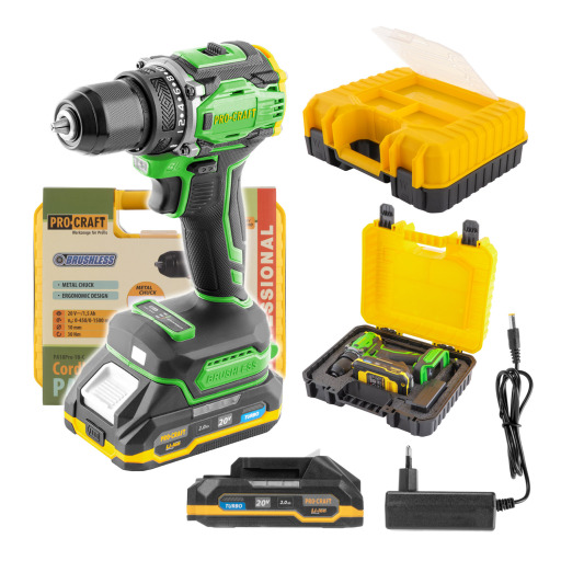 Akumulátorový skrutkovač Procraft PA18Pro - 1