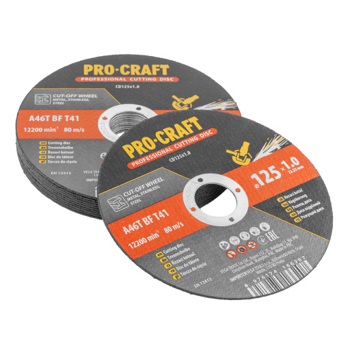 Rezací kotúč Procraft CD125x1,0 - 3