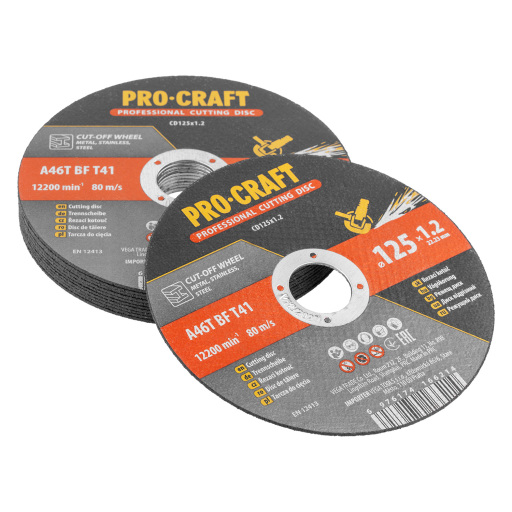 Rezací kotúč Procraft CD125x1,2 - 8