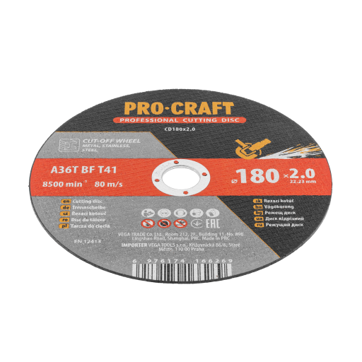 Rezný kotúč Procraft CD180x2,0 - 2