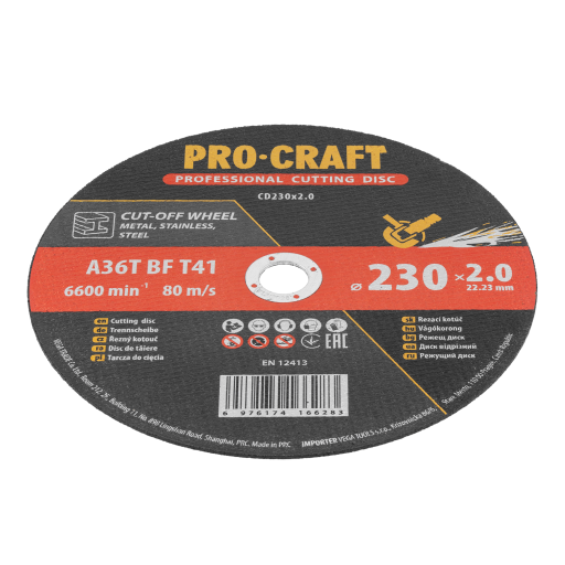Rezný kotúč Procraft CD230x2,0 - 6