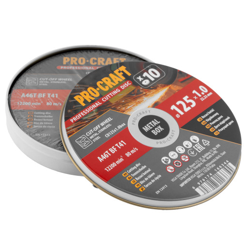 Sada rezacích kotúčov Procraft CD125x1.0b - 11