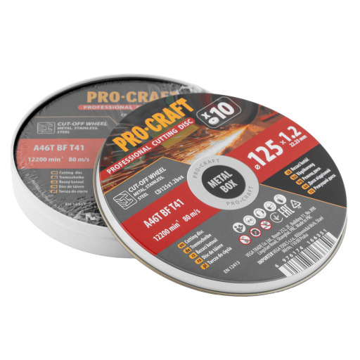 Sada rezacích kotúčov Procraft CD125x1.2b - 5