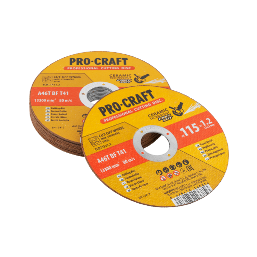 Rezný kotúč Procraft s keramickým zrnom YCD115x1.2 - 4