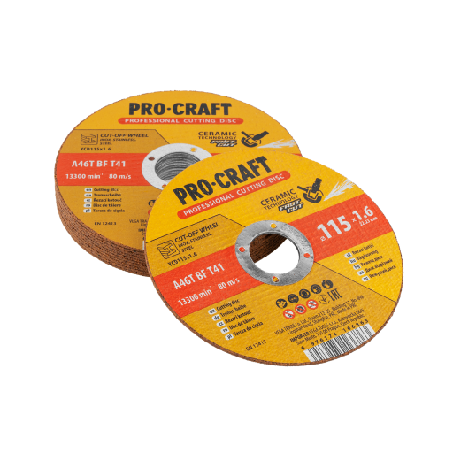 Rezný kotúč Procraft s keramickým zrnom YCD115x1.6 - 4