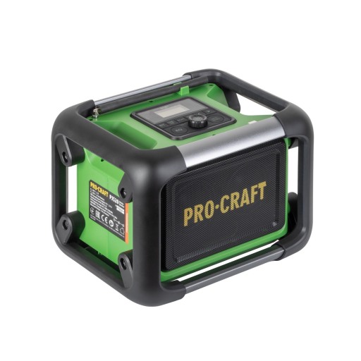 Bezdrôtové rádio Procraft Pjs20 DAB+, FM, Bluetooth 5.3, 80W (bez batérie a nabíjačky) - 2