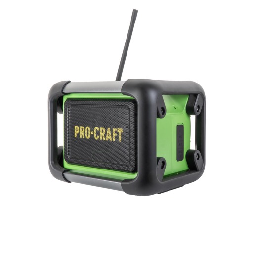 Bezdrôtové rádio Procraft Pjs20 DAB+, FM, Bluetooth 5.3, 80W (bez batérie a nabíjačky) - 5