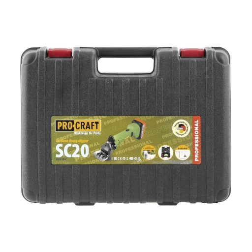 Aku strojček na strihanie oviec Procraft SC20 - 13