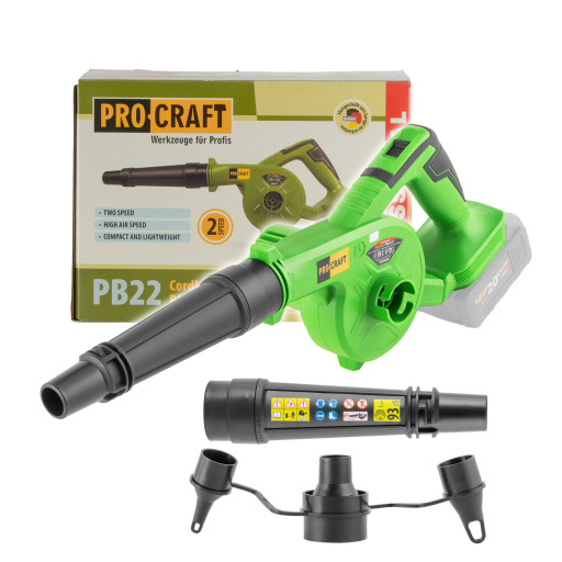 Aku fukár Procraft PB22 (bez batérie a nabíjačky) - 1