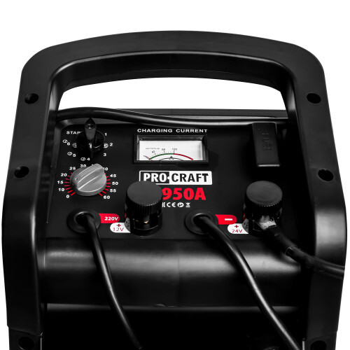 Procraft PZ950A nabíjačka autobatérií so štartovacím napájaním - 4