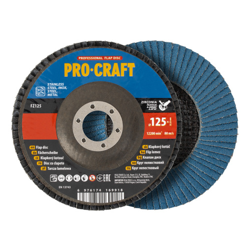 Laminovaný disk Procraft (zirkón) T29 FZ125P60T29 - 1