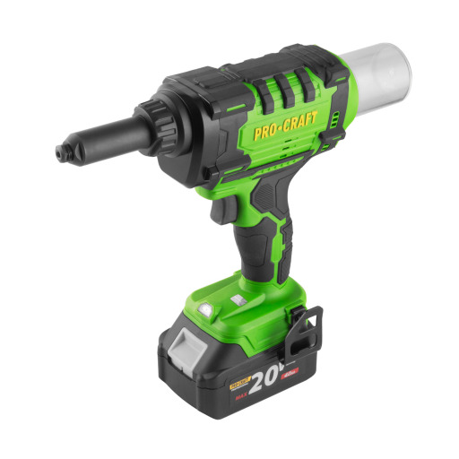 Aku nýtovací pistole Procraft PRG20 - 2