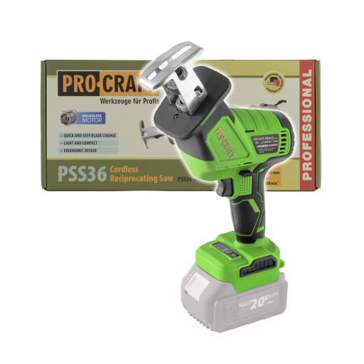 Akumulátorová píla chvostová Procraft PSS36bb (bez akumulátora a nabíjačky) - 1